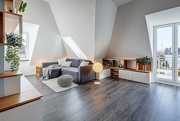 Obermenzing: Dúplex de 4 habitaciones de alta calidad