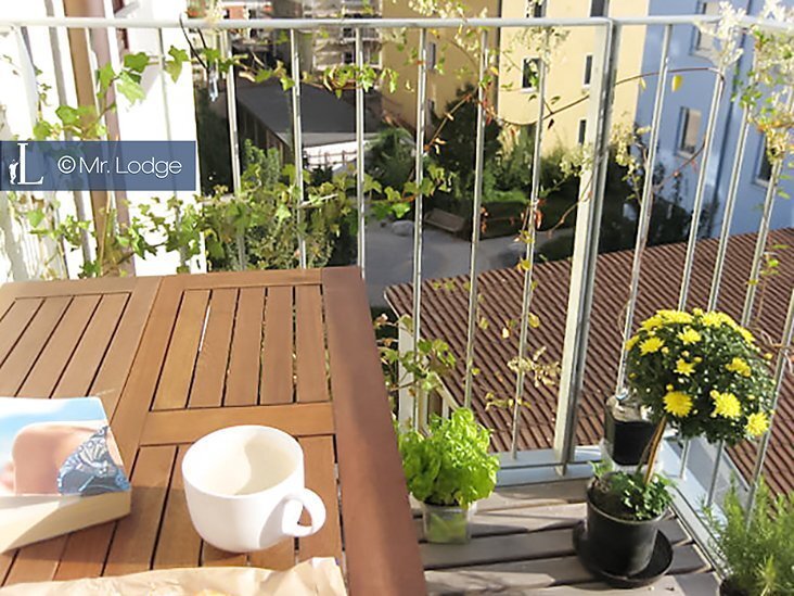 Apartamento de 2 habitaciones | München-Schwanthalerhöhe | 1702ML2 | Gemütlicher Balkon