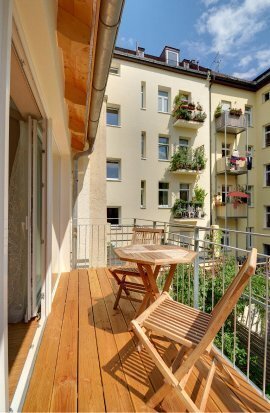 Piso dúplex  de 2 habitaciones | München-Neuhausen | 1911ML3 | Sonniger Balkon