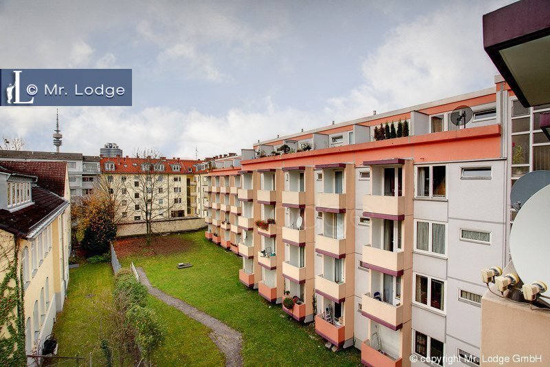 Apartamento de 1 habitación | München-Milbertshofen | 1702ML5 | grüner Innenhof