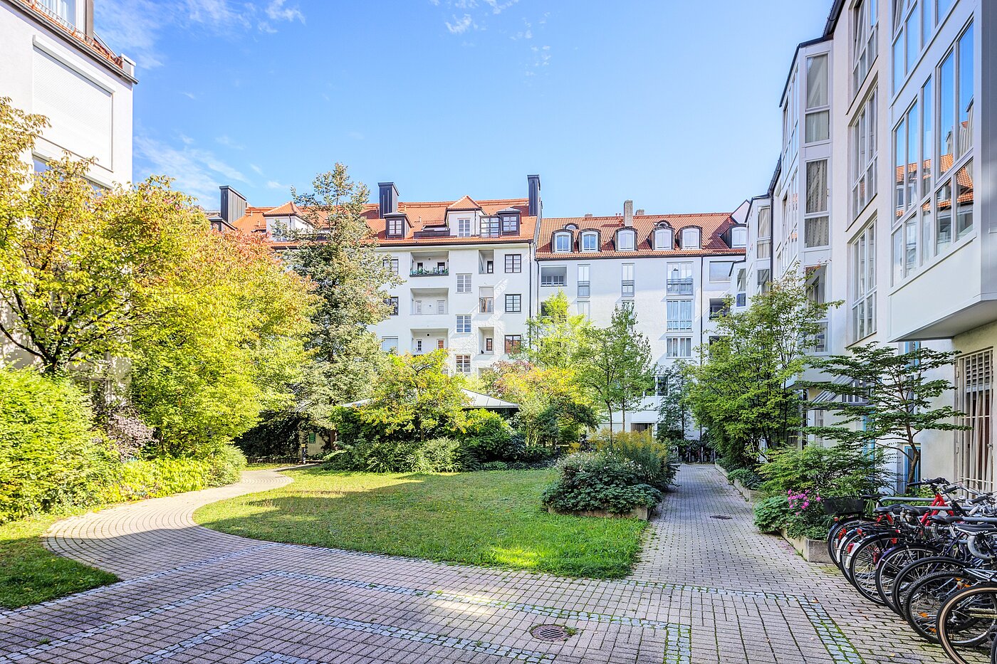 Apartamento de 1 habitación | München-Schwabing | 70249 | ...parkähnlichem...