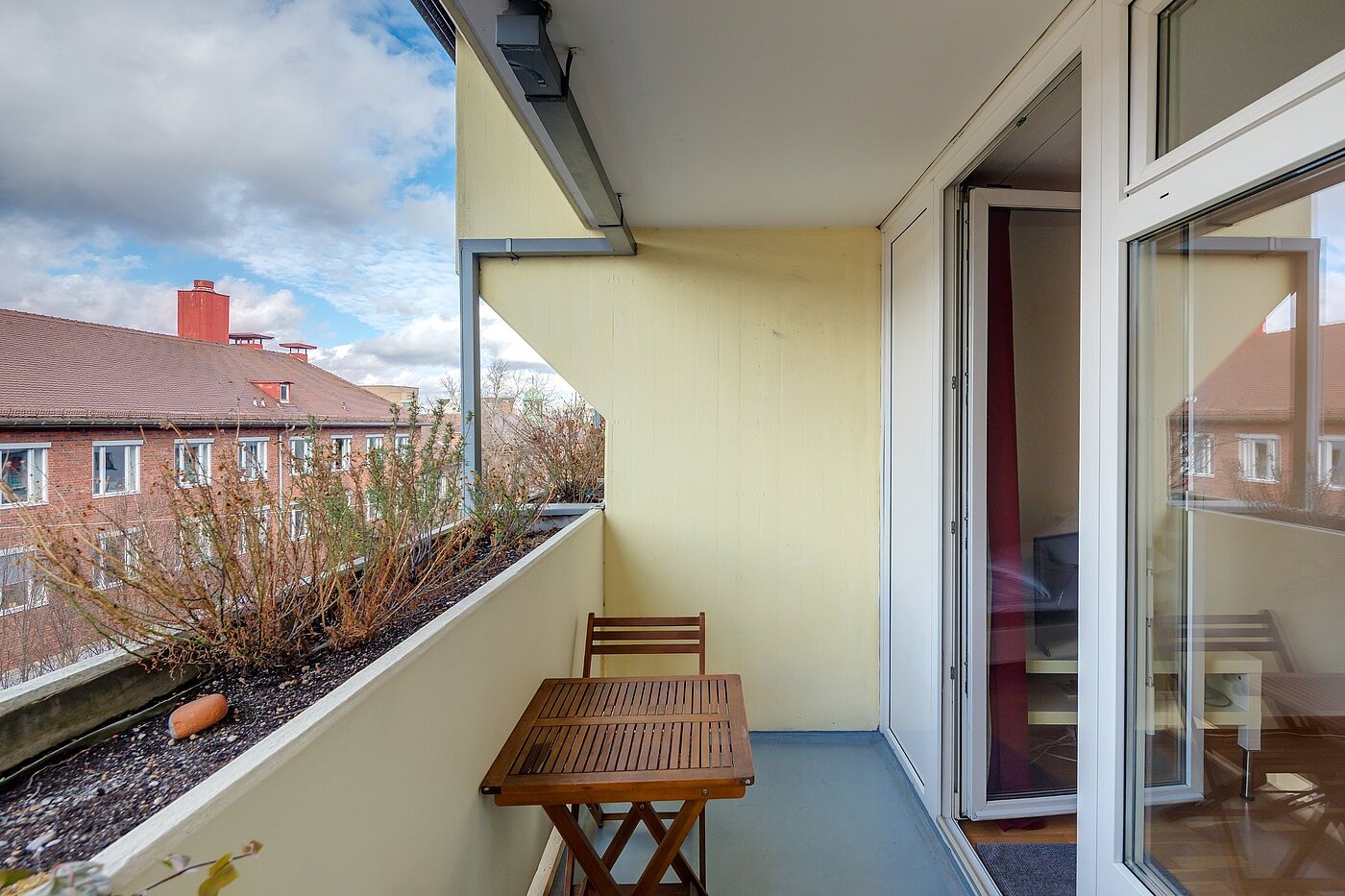 Apartamento de 1 habitación | München-Isarvorstadt | 2110ML3 | Sonniger Balkon