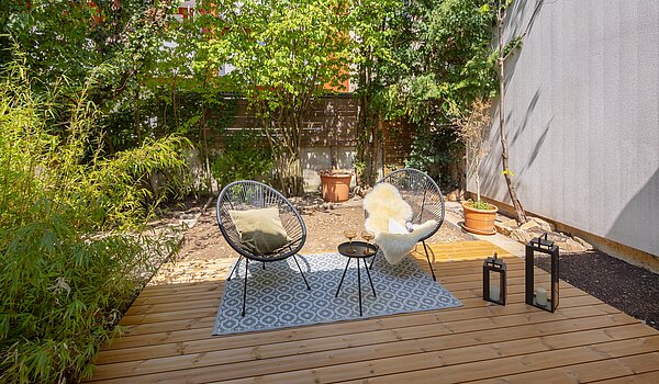 Piso en planta baja de 2 habitaciones | München-Laim | 70464 | Terrasse