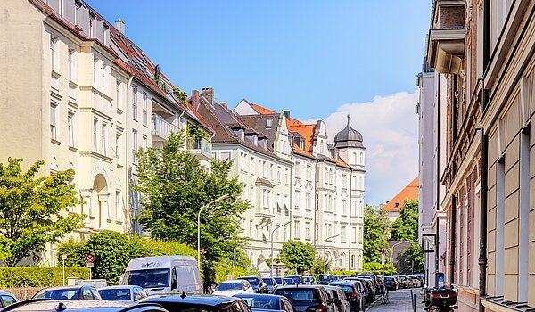 Apartamento de 5 habitaciones | München-Neuhausen | 70140 | Gepflegte Nachbarschaft