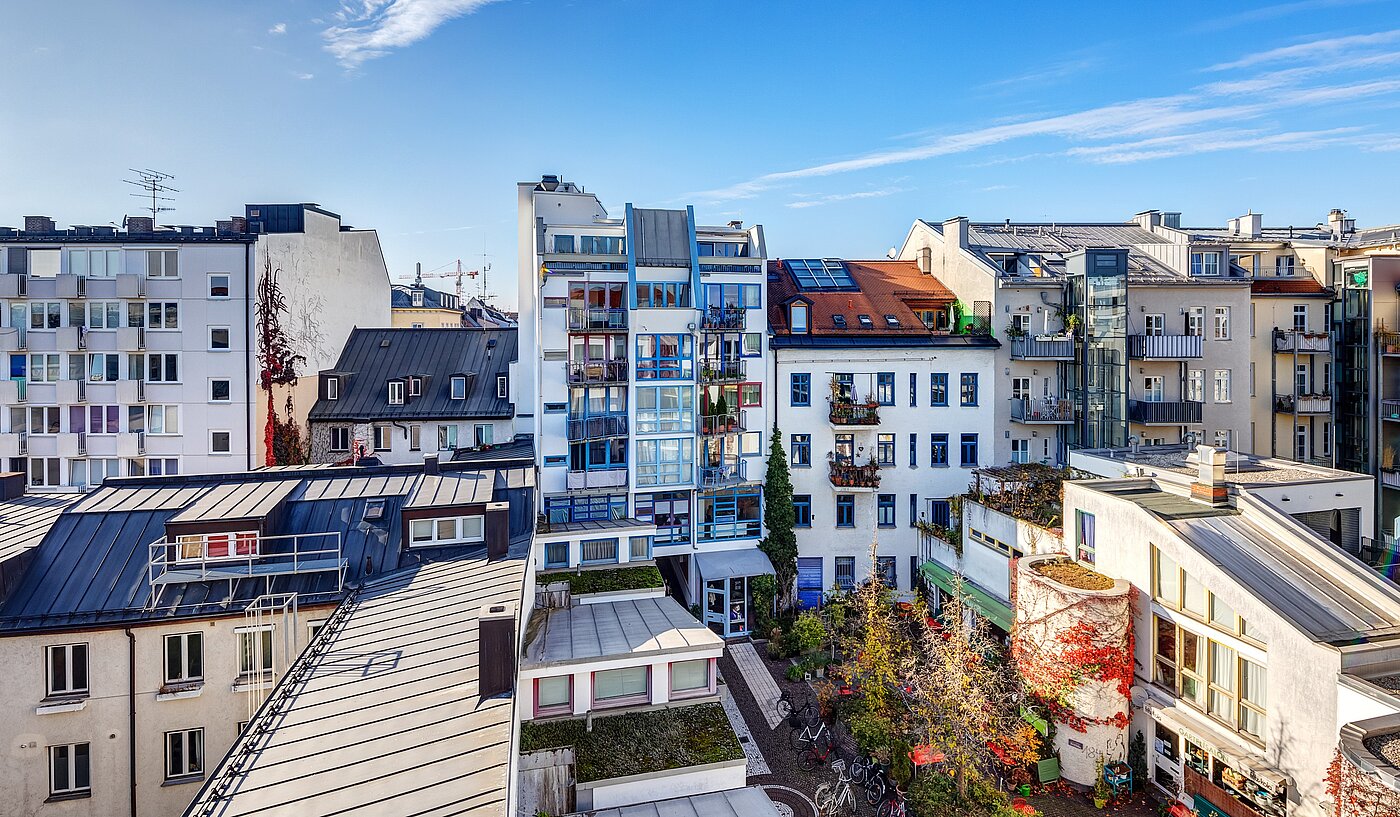 Apartamento de 1 habitación | München-Maxvorstadt | 70165 | ...Ausblick