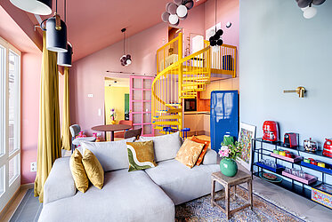 Au-Haidhausen: Diseño único - Exclusivo ático en Gasteig