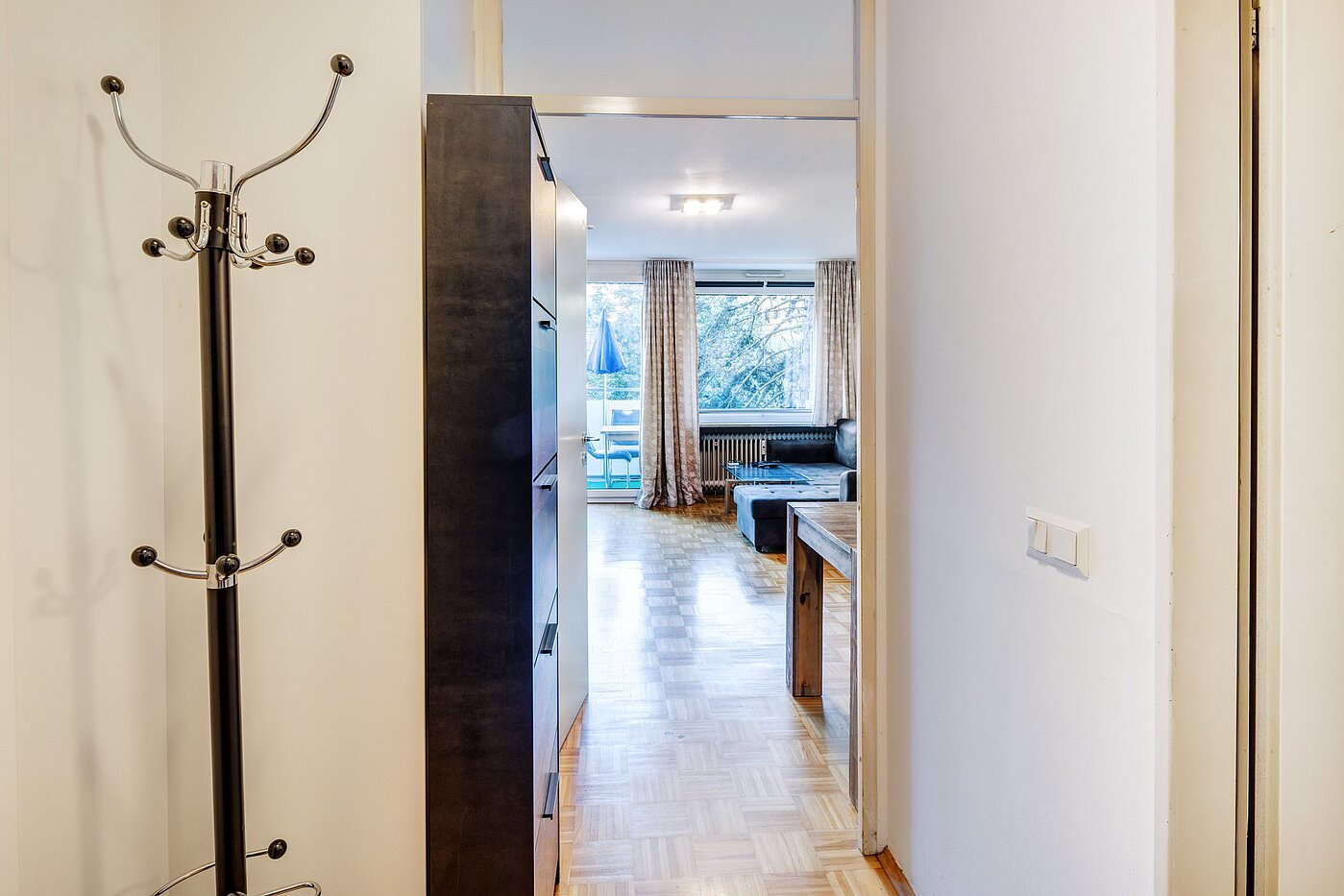 Apartamento de 1 habitación | München-Bogenhausen | 70264 | vom Eingang kommend