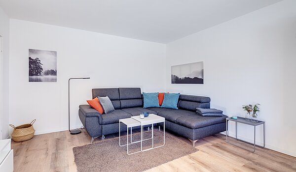 Piso en planta baja de 2 habitaciones | München-Moosach | 70462 | Eckcouch