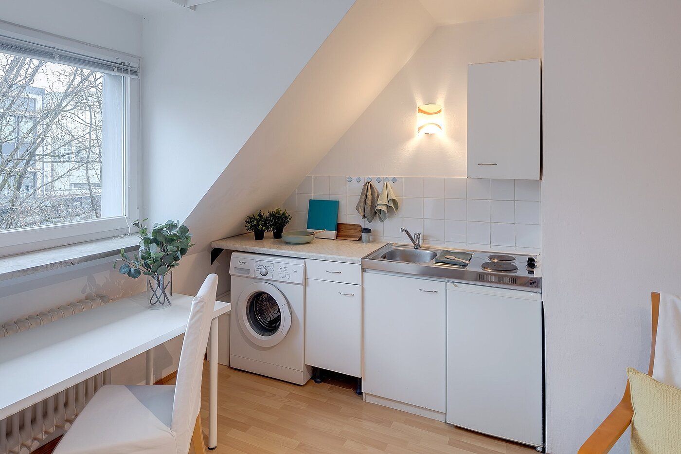 Apartamento de 1 habitación | München-Bogenhausen | 2012ML2 | Blick auf die Küchenzeile