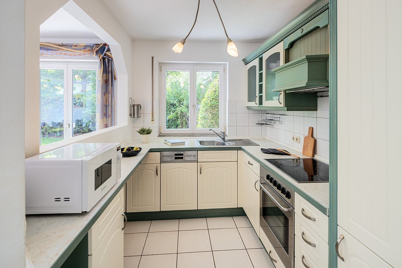 Casa adosada  de 5 habitaciones | München-Trudering | 70269 | Küche mit Fenster