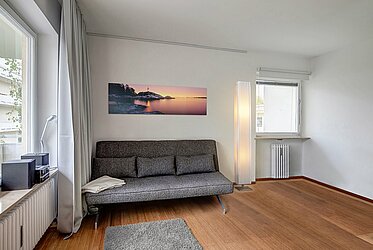 Solln: Atractivo y tranquilo piso de 1 habitación