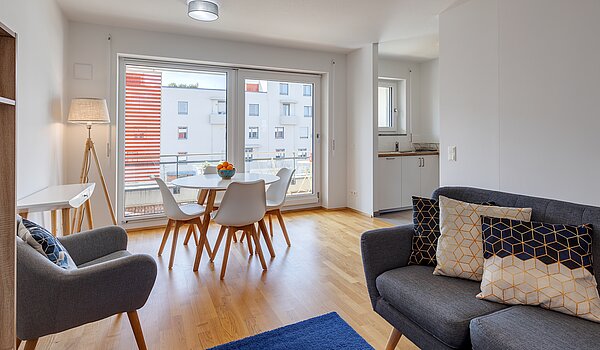 Apartamento de 2 habitaciones | München-Ramersdorf | 70472 | Wohnen