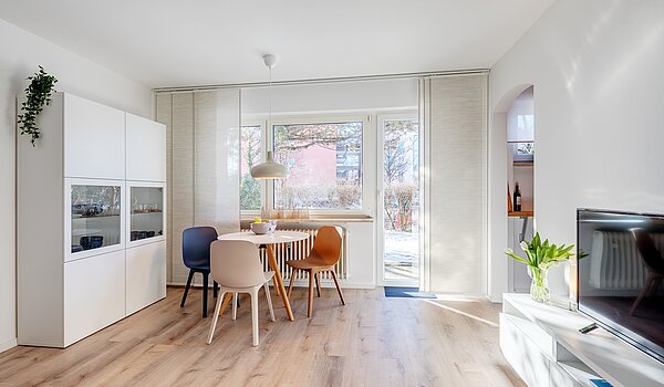 Piso en planta baja de 2 habitaciones | München-Moosach | 70462