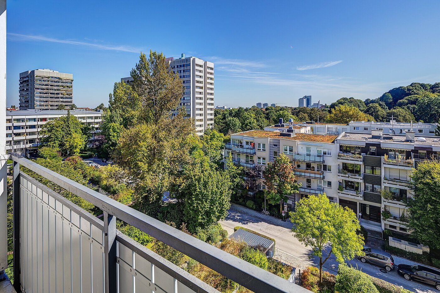 Apartamento de 1 habitación | München-Schwabing | 2109ML1 | schönen Fernsicht über München