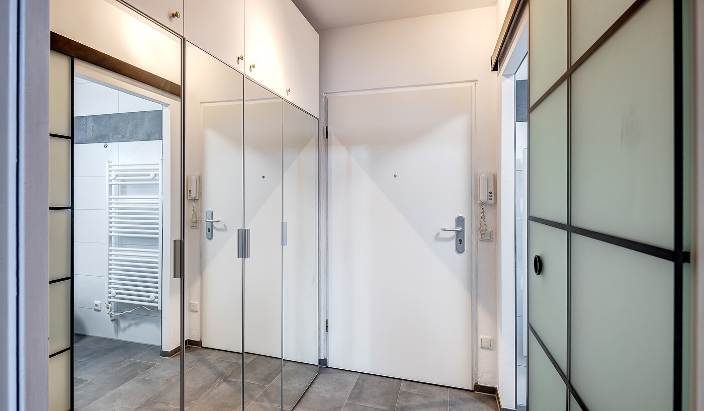Apartment de 1 habitación | München-Milbertshofen | 70183 | Einbauschrank im Flur
