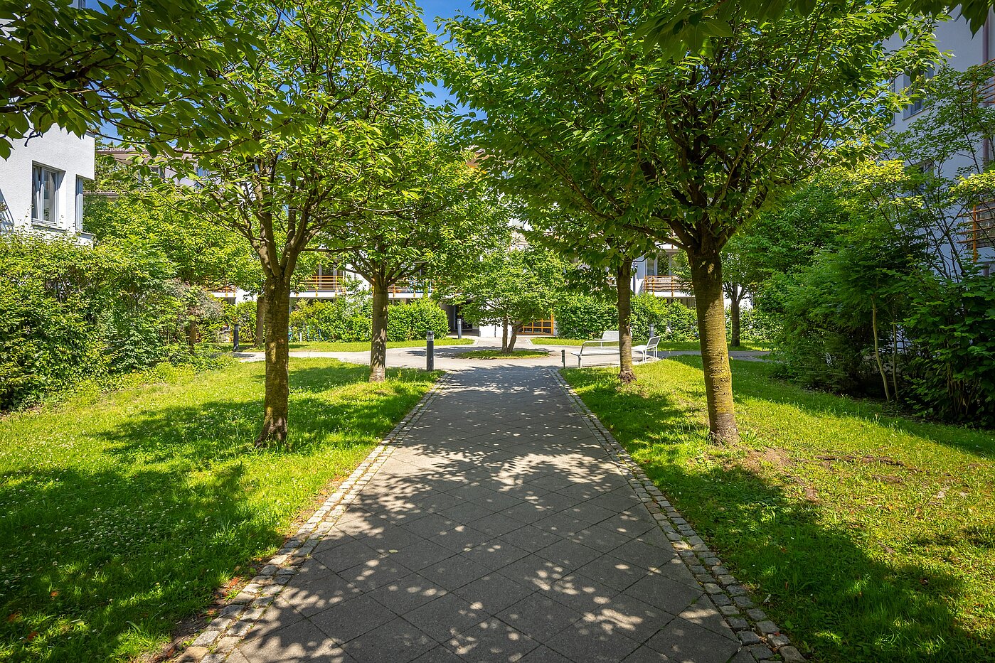 Piso dúplex  de 3 habitaciones | München-Milbertshofen | 702341 | Grünanlagen
