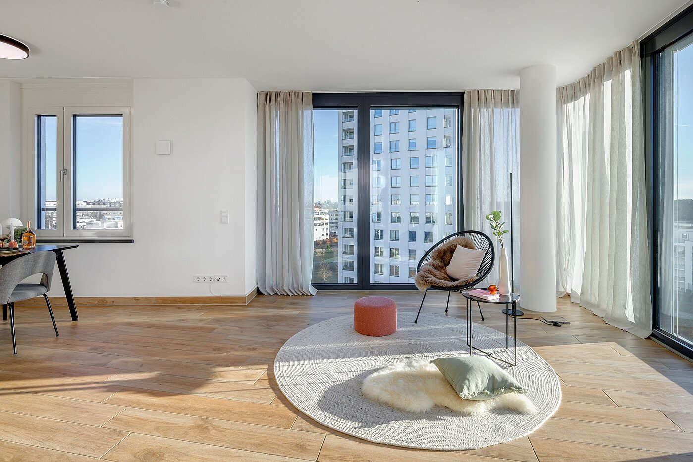 Apartamento de 3 habitaciones | München-Obersendling | 70260 | Panorama Fenster