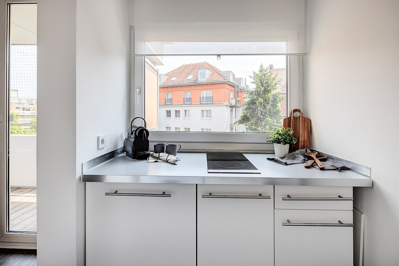 Apartamento de 1 habitación | München-Neuhausen | 702271 | ...Küchenlösung mit...