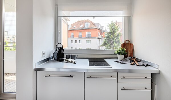 Apartamento de 1 habitación | München-Neuhausen | 702271 | ...Küchenlösung mit...