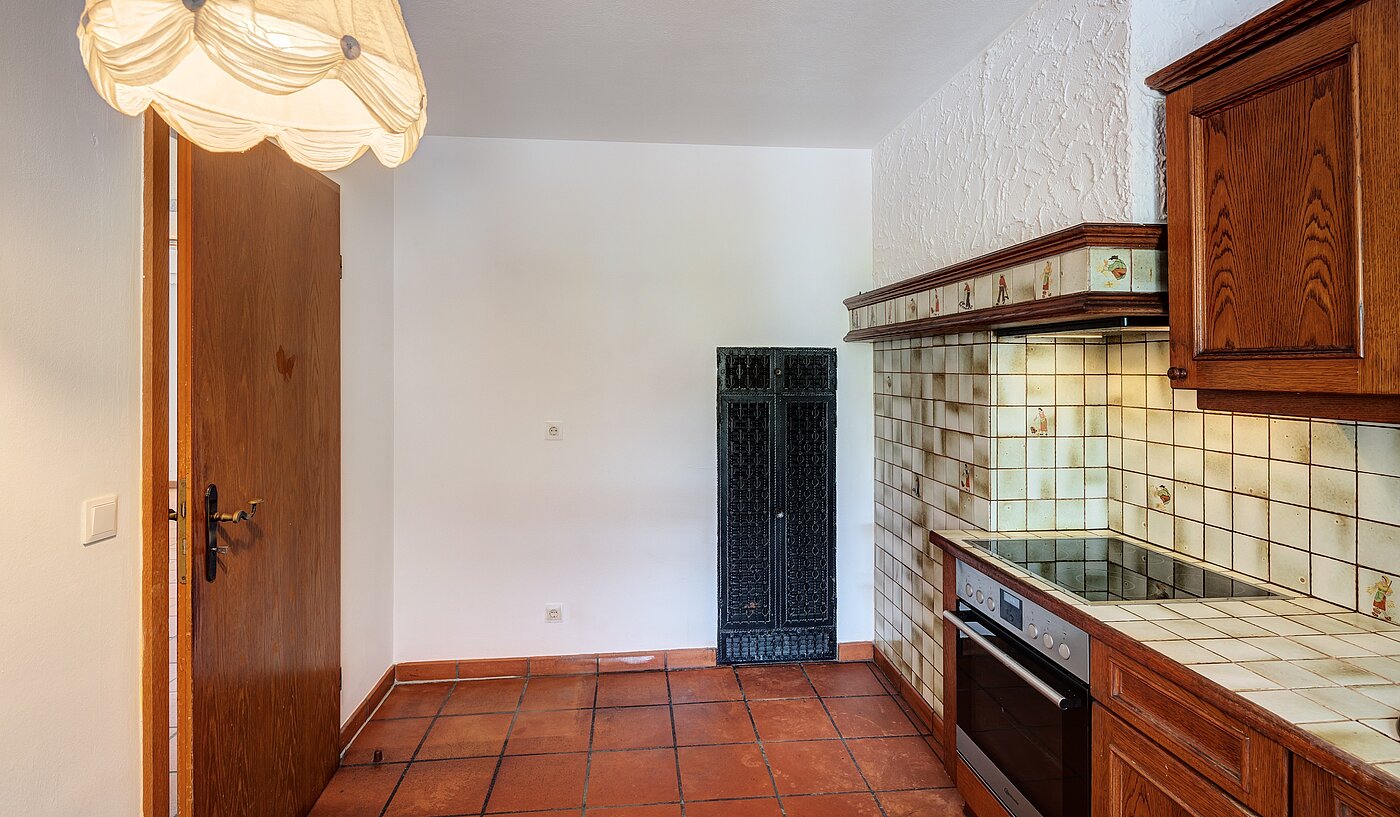 Adosado esquinero de 5 habitaciones | Penzberg | 701121 | Küche mit Cottaboden...