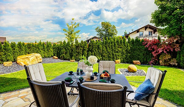 Piso en planta baja de 3 habitaciones | Bad Wiessee | 70053 | Garten