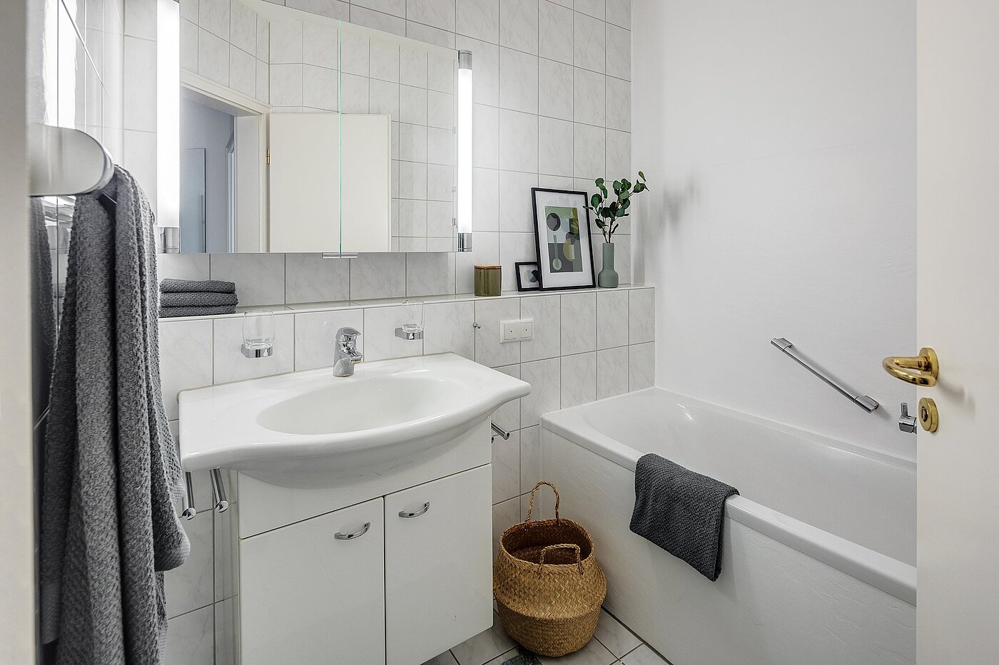 Apartamento de 3 habitaciones | München-Harlaching | 1908ML6 | Bad mit ...