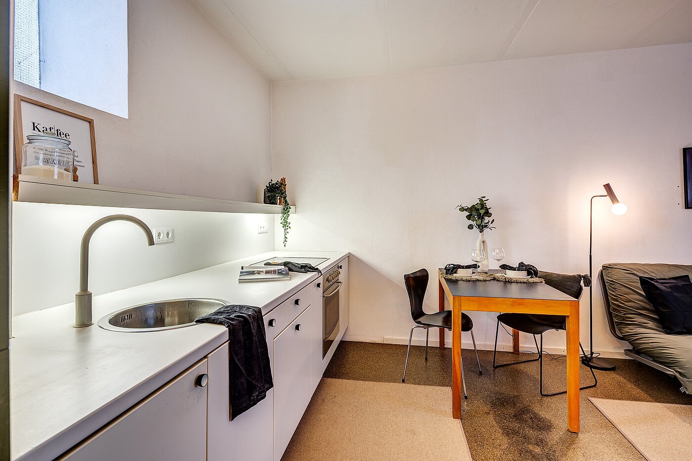 Piso loft de 1 habitación | München-Isarvorstadt | 2211ML7 | ...mit angrenzendem Essplatz