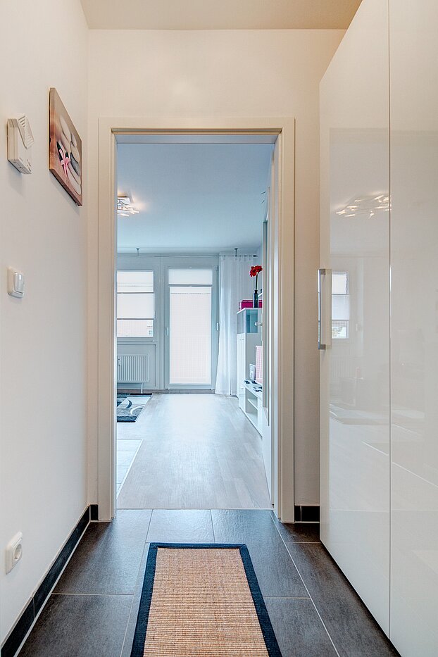 Apartamento de 1 habitación | München-Berg am Laim | 70064 | Vom Eingang kommend