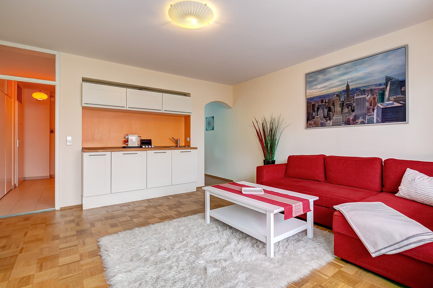 Apartamento de 1.5 habitaciones | München-Milbertshofen | 701281 | Wohn-/ Kochbereich