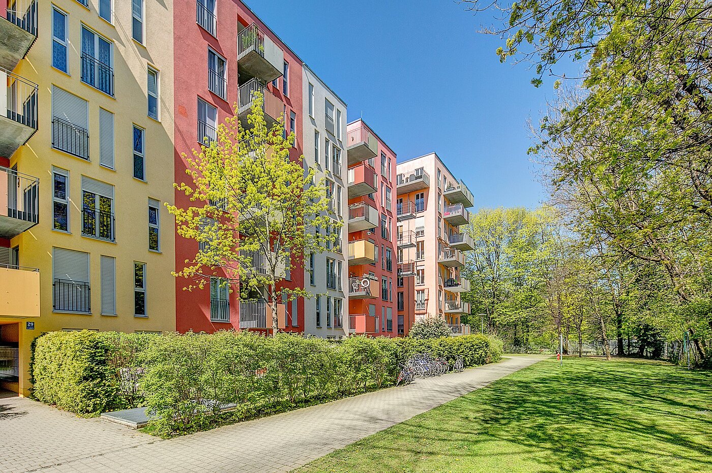 Piso en planta baja de 1.5 habitaciones | München-Ramersdorf | 2004ML6 | Blick zur Eingangsseite