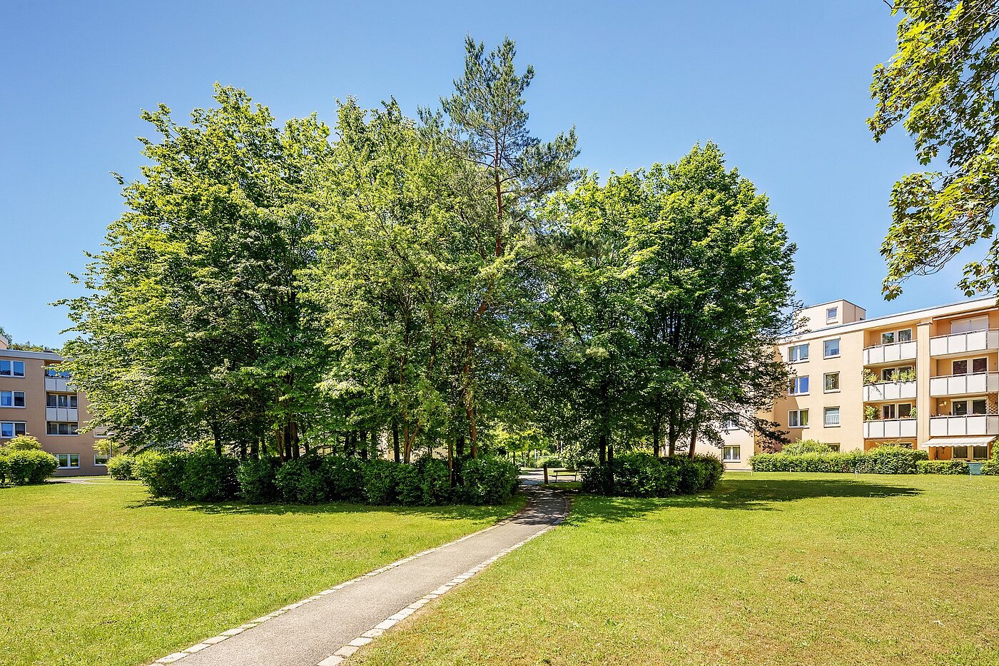 Piso en planta baja de 4.5 habitaciones | München-Perlach | 2003ML6 | Gepflegte Außenanlagen