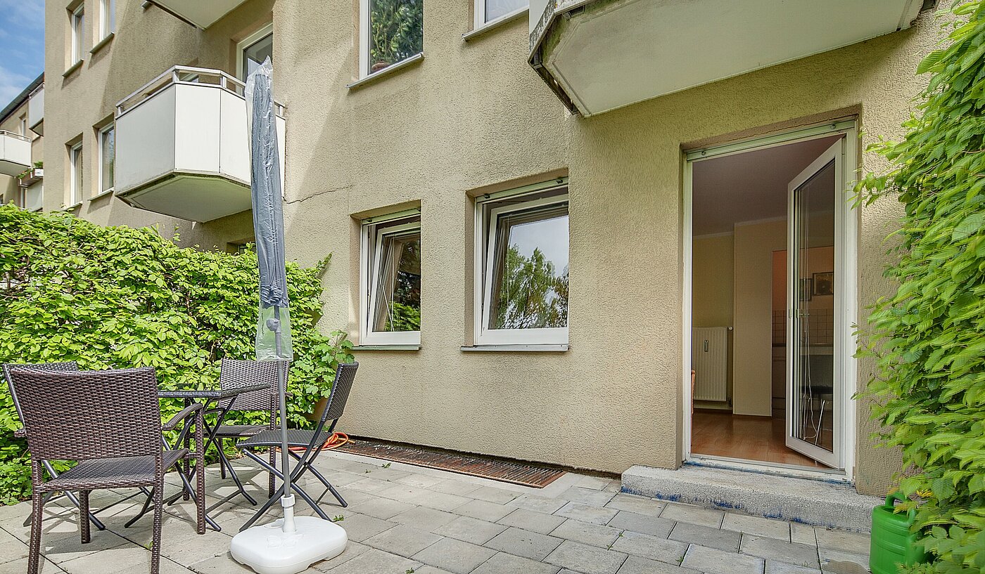 Apartamento de 1 habitación | München | 70073 | ...zur großen Südterrasse