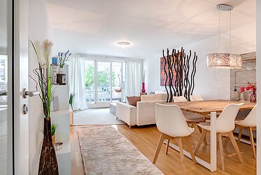 Isarvorstadt: Moderno piso de 3 habitaciones - ubicación céntrica y tranquila