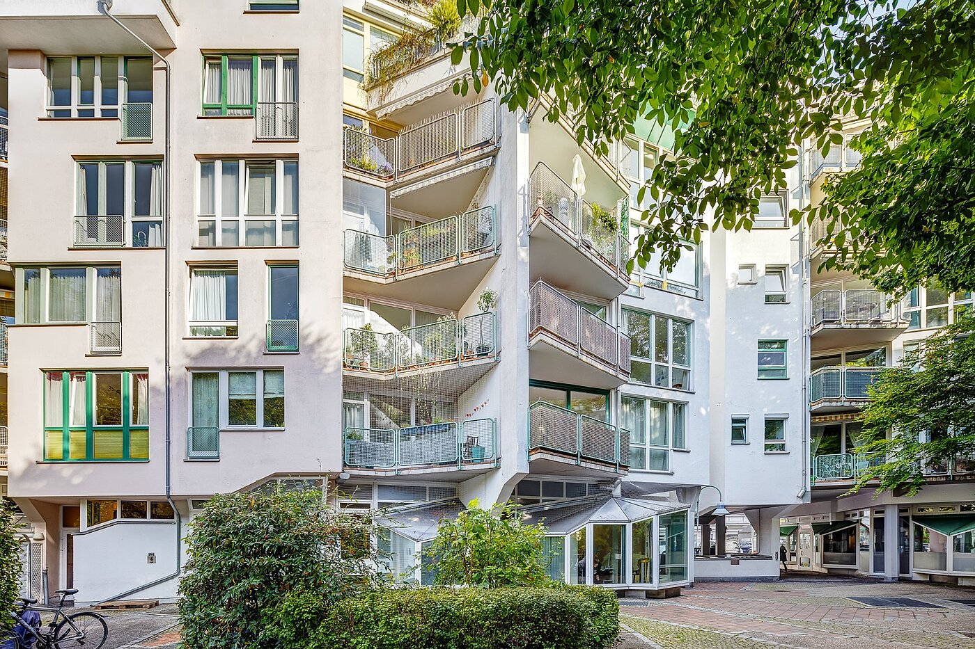 Apartamento de 2 habitaciones | München-Schwabing | 2109ML3 | Innenhof