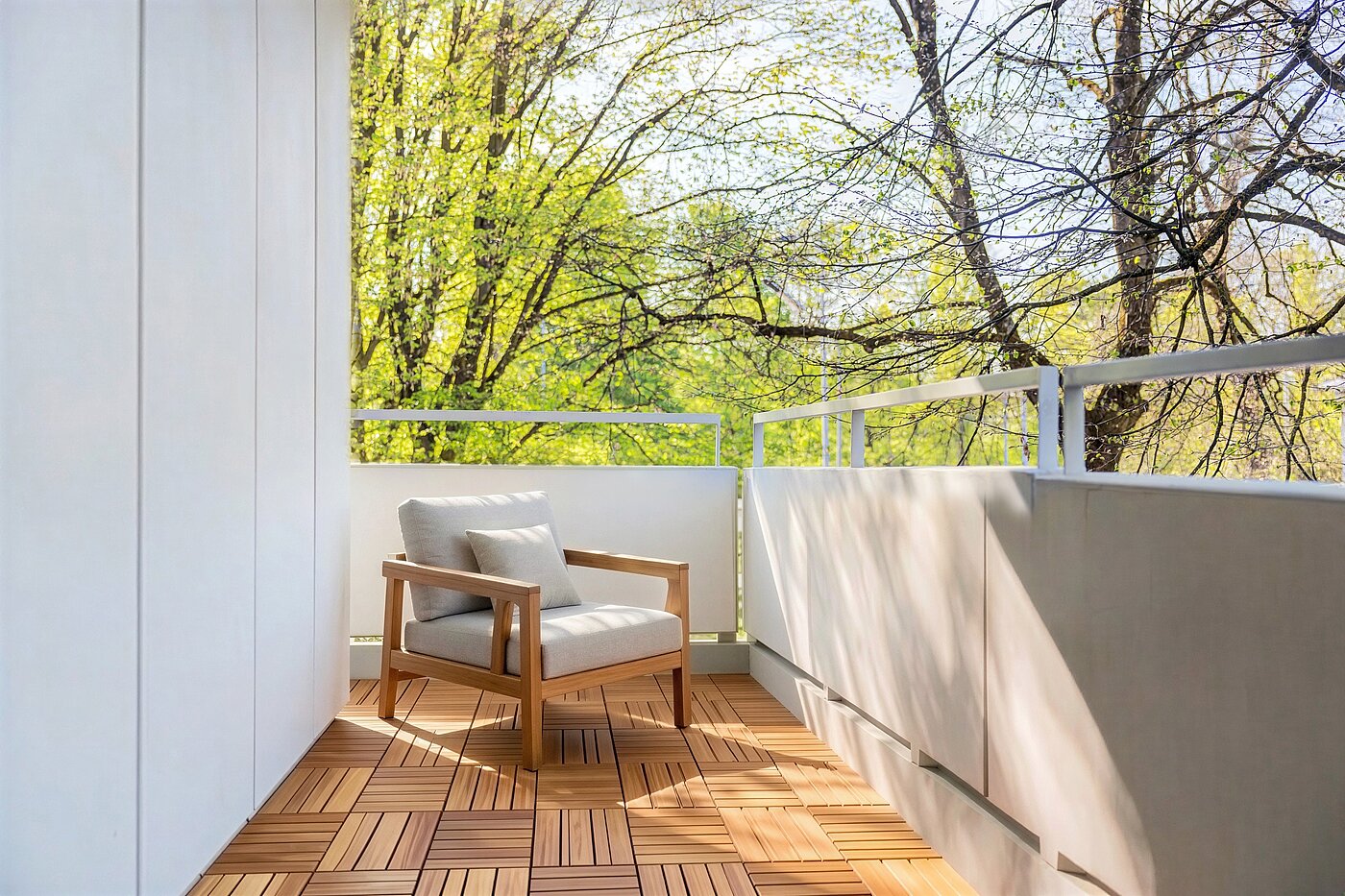 Apartamento de 3.5 habitaciones | München-Bogenhausen | 703052 | Sonniger Westbalkon