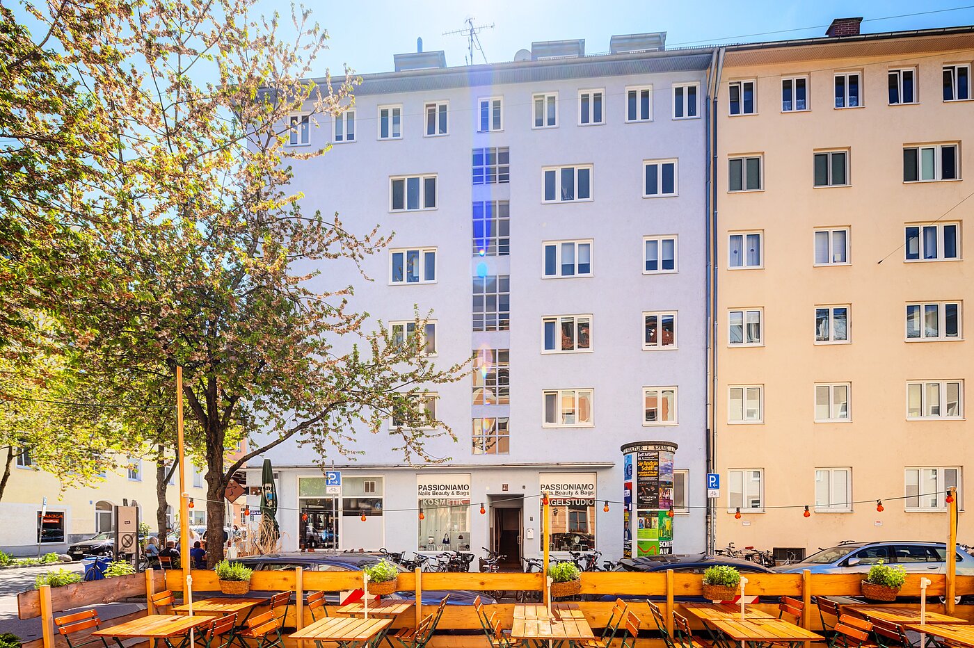 Apartamento de 2 habitaciones | München-Sendling | 70220 | Außenansicht