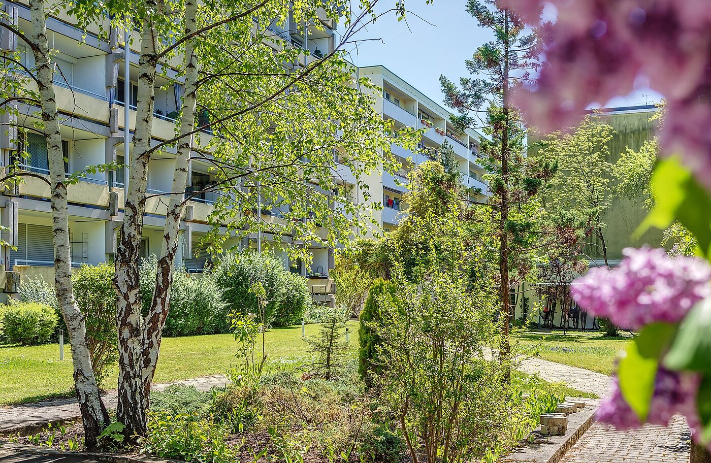 Apartamento de 2 habitaciones | München-Sendling-Westpark | 2003ML9 | ...Innenhof