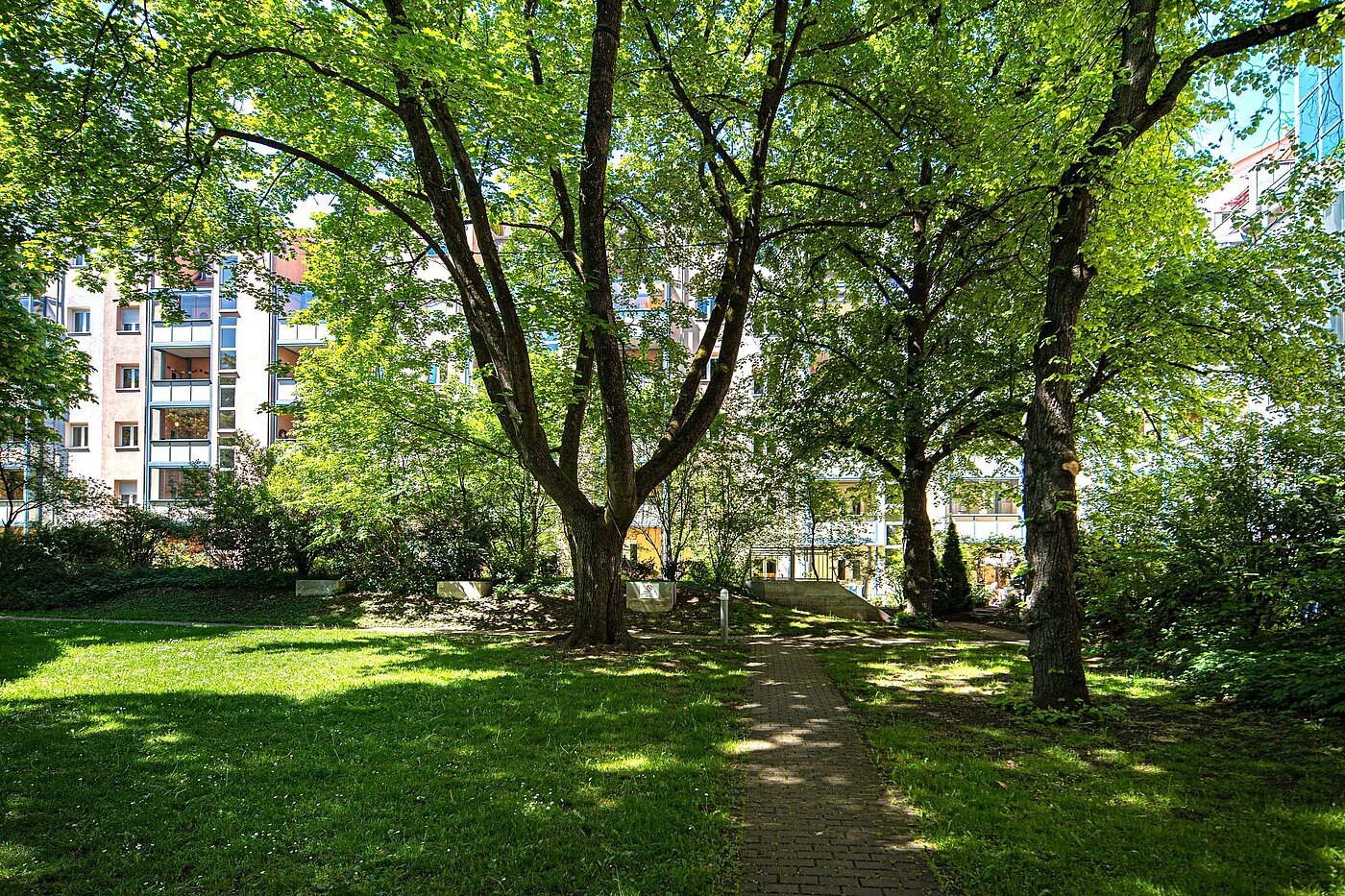 Apartamento de 2.5 habitaciones | München-Au | 2002ML5 | Ausblick zum grünen Innenhof