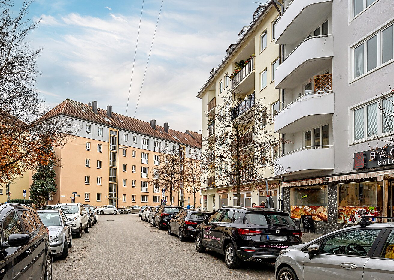 Apartamento de 1 habitación | München-Nymphenburg | 70091 | Ruhige Straße