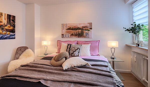 Apartamento de 2 habitaciones | München-Sendling-Westpark | 70413 | ...Schlafzimmer mit...
