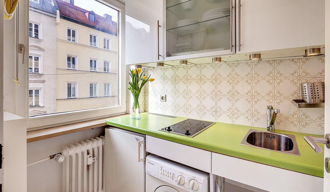 Apartment de 1 habitación | München-Haidhausen | 70242 | Separate Küche