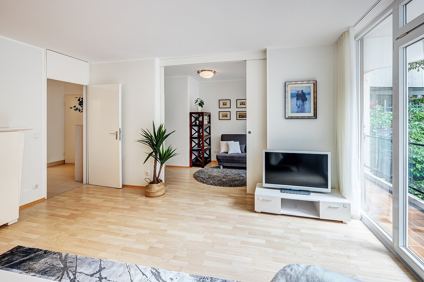 Apartamento de 2.5 habitaciones | München-Nymphenburg | 2204ML61 | ...mit Schiebetür zum...