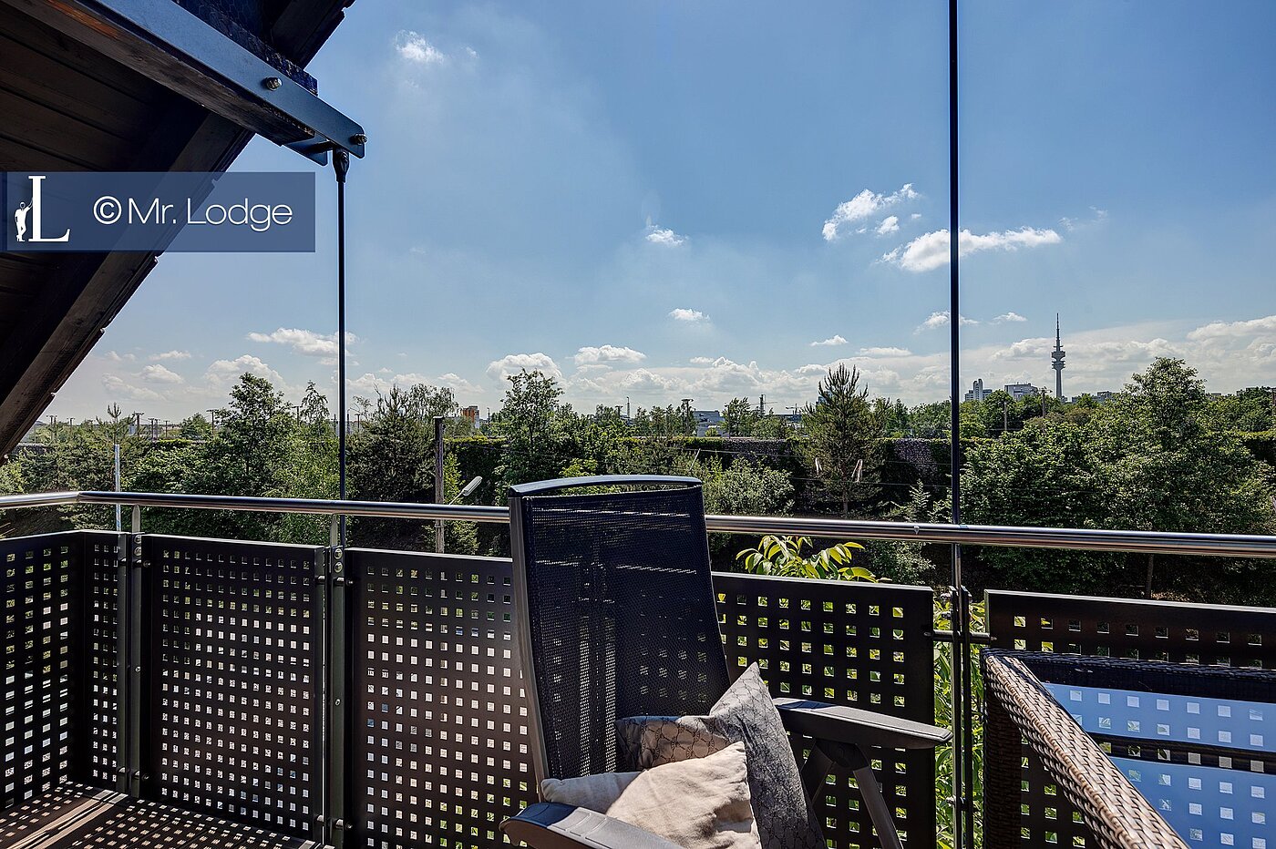 Piso ático de 3 habitaciones | München-Hasenbergl | 1803D9 | Fernblick
