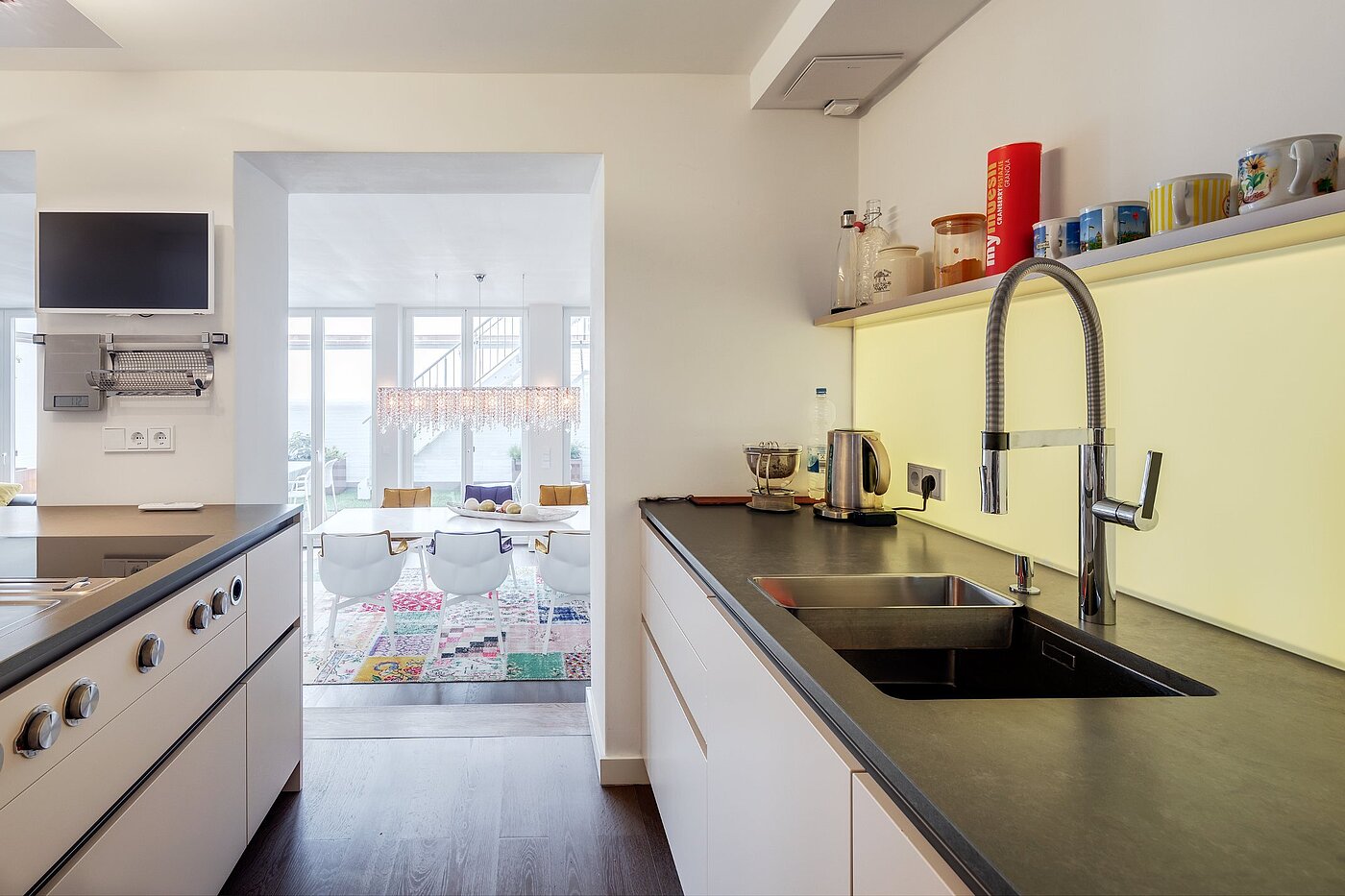 Apartamento de 5 habitaciones | München-Maxvorstadt | 1807ML1 | Hightech-Küche