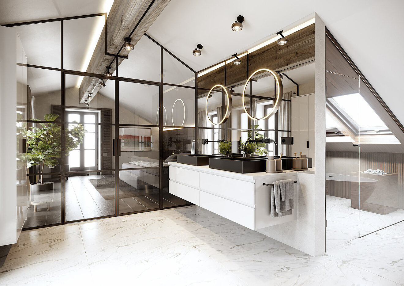 Propiedad especial de 15 habitaciones | Bad Wiessee | 701592 | Landhaus Master Bath