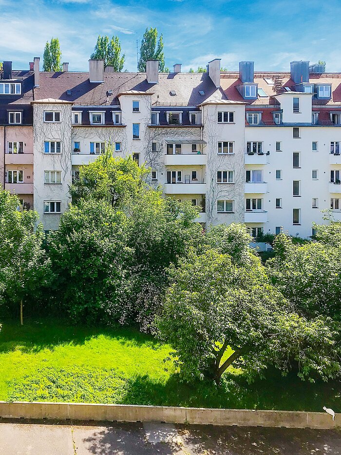 Apartamento de 3 habitaciones | München-Schwabing | 2006ML4 | ...Balkon in den ruhigen Hof