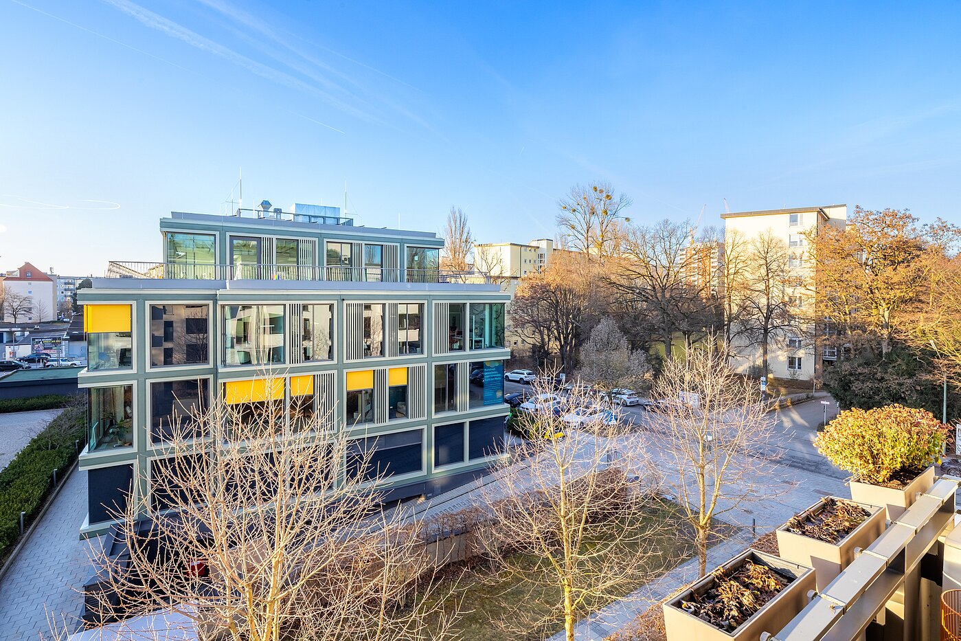 Apartamento de 4 habitaciones | München-Bogenhausen | 70380 | ... vom Balkon