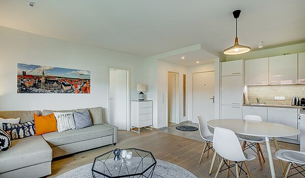 Apartment de 1 habitación | München-Schwabing | 70198 | Charmantes Apartment