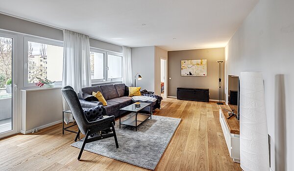 Apartamento de 3.5 habitaciones | München-Au | 704231 | Wohnzimmer