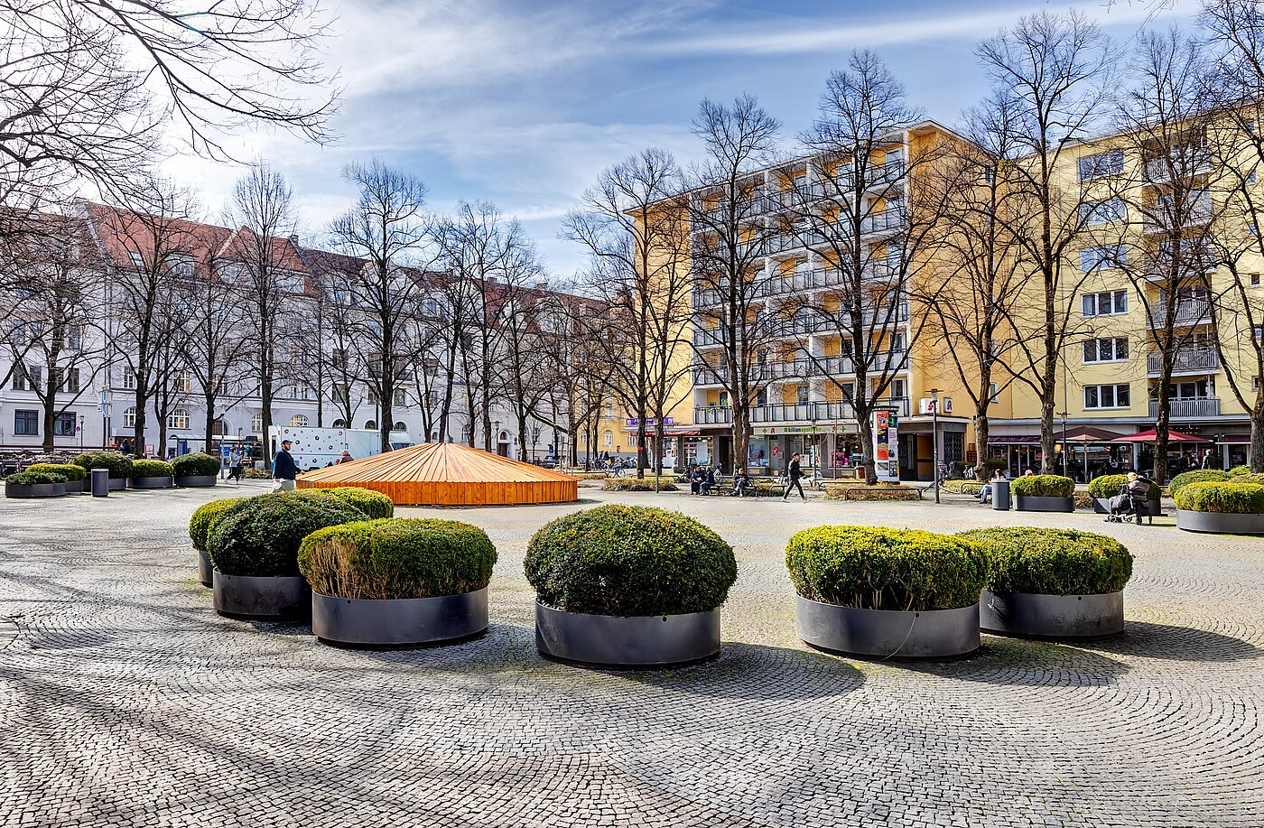 Apartamento de 1 habitación | München-Schwabing | 701051 | Gepflegte Nachbarschaft